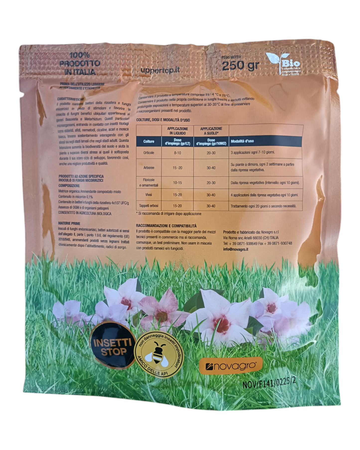 UPPER TOP INSECTA LINEA PROTEZIONE (spedizione gratuita)
