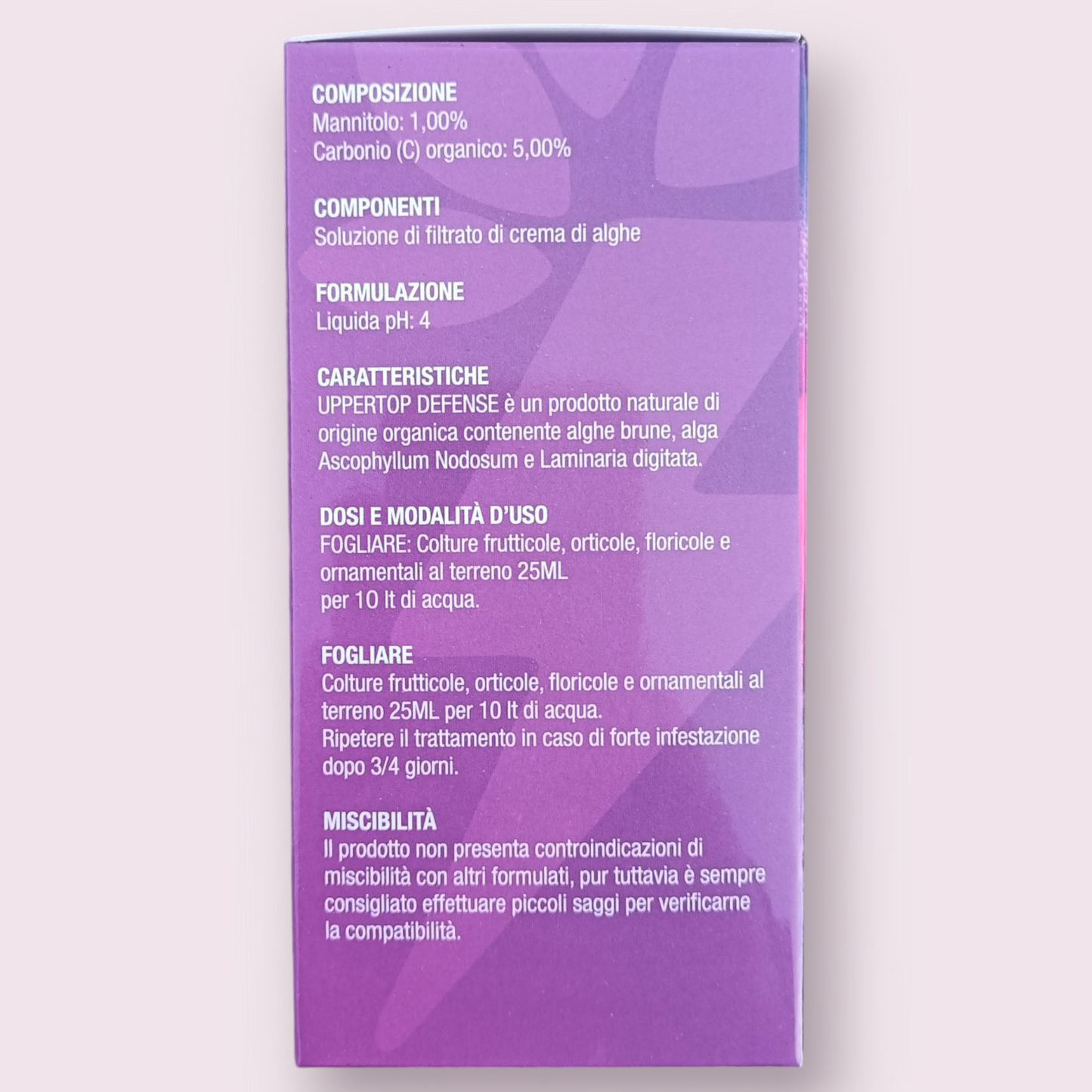 UPPER TOP: DIFESA BIOLOGICA (spedizione gratuita)